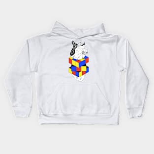 Heart Cube Kids Hoodie